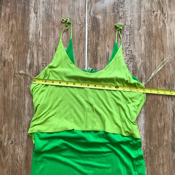 Final Touch Color Block Ruffle Maxi Dress S - Picture 7 of 7